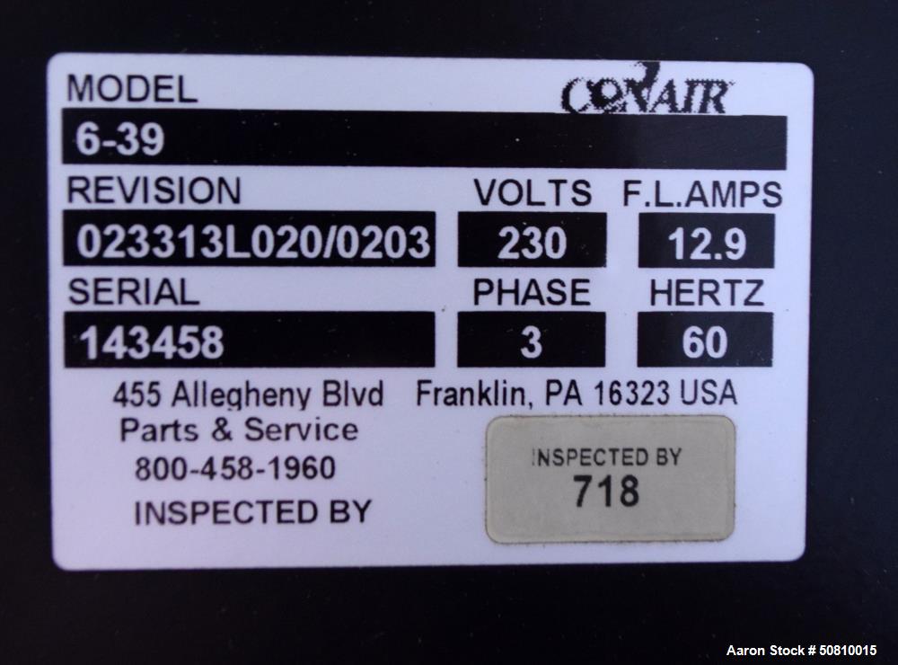 Used Conair Belt Puller, Model 6-39