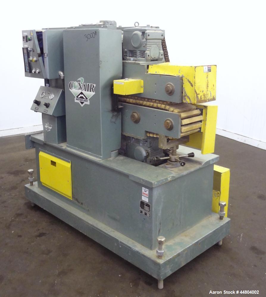 Used- Conair Cleated Belt Puller, Model PC8-50-L.  7-1/2" Wide x 50" long contact surfaces.  Rated 1-10 feet per minute. Ind...