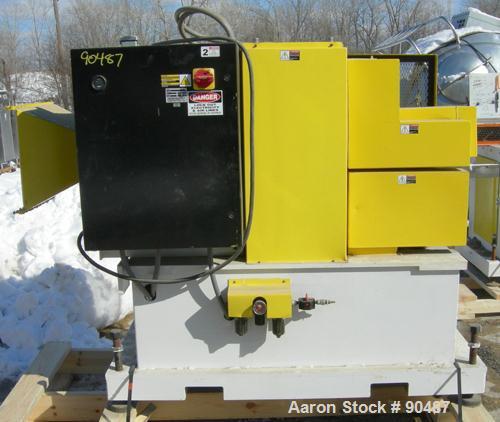 USED: Conair puller, model PC8-50. (2) 7-3/4" wide x 50" long contact areas. Adjustable cleated belts. Each belt driven by a 2 hp, 3/60/230/460 volt, 1750 rpm gearmotor. Low speed 4 fpm, high speed 4...