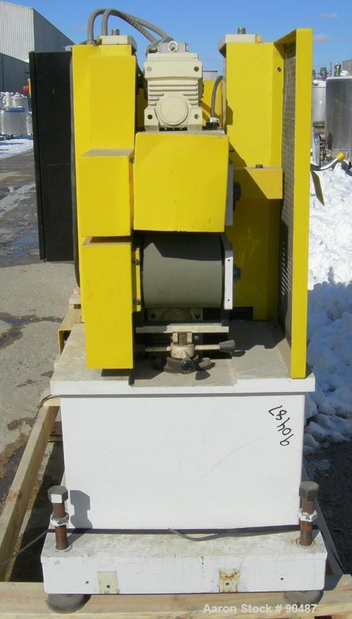 USED: Conair puller, model PC8-50. (2) 7-3/4" wide x 50" long contact areas. Adjustable cleated belts. Each belt driven by a 2 hp, 3/60/230/460 volt, 1750 rpm gearmotor. Low speed 4 fpm, high speed 4...