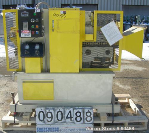 Used Conair Puller, Model PC8-50. (2) 7-3/4" wide x 50" long contact areas. Adjustable cleated belts. Each belt driven by a 2 HP, 3/60/230/460 Volt, 1750 RPM gearmotor. Low speed 4 FPM, high speed 40...