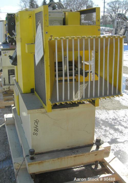 Used Conair Puller, Model PC8-50. (2) 7-3/4" wide x 50" long contact areas. Adjustable cleated belts. Each belt driven by a 2 HP, 3/60/230/460 Volt, 1750 RPM gearmotor. Low speed 4 FPM, high speed 40...