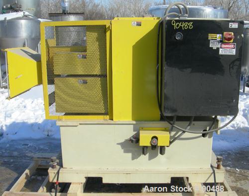 Used Conair Puller, Model PC8-50. (2) 7-3/4" wide x 50" long contact areas. Adjustable cleated belts. Each belt driven by a 2 HP, 3/60/230/460 Volt, 1750 RPM gearmotor. Low speed 4 FPM, high speed 40...
