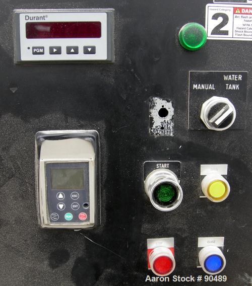 USED: Conair puller, model PC8-50. (2) 7-3/4" wide x 50" long contact areas. Adjustable cleated belts. Each belt driven by a 2 hp, 3/60/230/460 volt, 1750 rpm gearmotor. Low speed 4 fpm, high speed 4...
