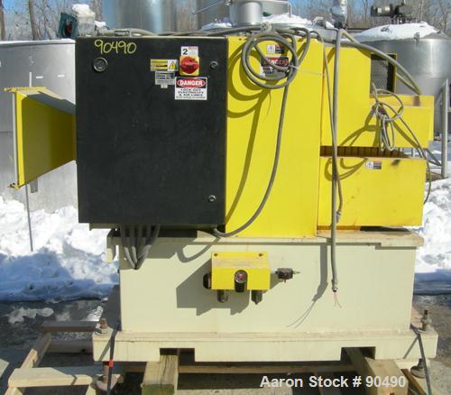 USED: Conair puller, model PC8-50. (2) 7-3/4" wide x 50" long contact areas. Adjustable cleated belts. Each belt driven by a 2 hp, 3/60/230/460 volt, 1750 rpm gearmotor. Low speed 4 fpm, high speed 4...
