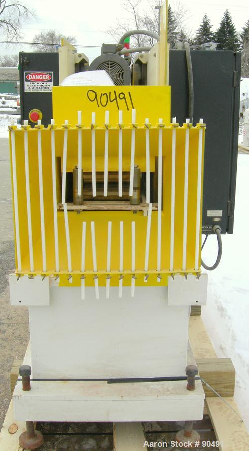 USED: Conair puller, model PC8-84. (2) 7-3/4" wide x 76" long contact areas. Max feed opening 6". Adjustable cleated belts. Each belt driven by a 3 hp, 3/60/230/460 volt, 1750 rpm gearmotor. Approxim...