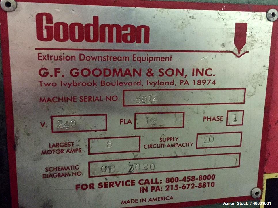Used Goodman Stand-Alone Puller, Model 6E