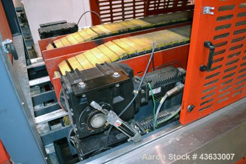 Used Greiner Extrusionstechnik Cat Pul Puller/Saw Combination, Model 30/9-235-S-DS. (2) Approximately 9” wide x 102” long contact length cleated belts, and (2) upacting saws with pneumatic hold downs...
