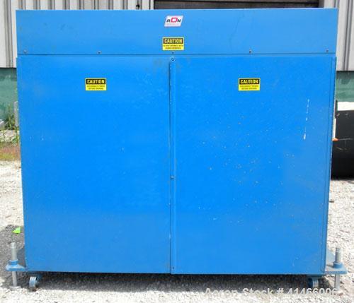 Used RDN Belt Puller, Model 180-18-S. (2) 17-1/2" wide x 60" long contact length rubber belts, manually adjustable. Driven by a 5 hp, 3/60/230/460 volt, 4500 rpm motor thru a reducer. Includes an All...
