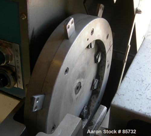USED: Versa puller/cutter machine consisting of: (1) Versa puller, model C22, serial #22358, (2) 2" wide x 11" contact length manually adjustable rubber belts, approx 2-1/4" daylight. (1) Versa cutte...
