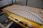 Used Xintian Machinery 800mm Wide x 2400mm Long Contact Dual Lane Cleated Belt Haul Off Unit, Serial# 201400068, Built 2014.