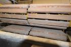 Used Xintian Machinery 800mm Wide x 2400mm Long Contact Dual Lane Cleated Belt Haul Off Unit, Serial# 201400068, Built 2014.
