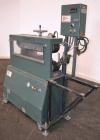 Used Al-Be Industries Puller, Model PV400AC. (2) 3-1/2’’ Wide x 32’’ long contact  rubber belts. 0’’ to 4’’ Capacity opening, manually adjustable. Driven by a 2hp, 3/60/230/460 volt , 1725 rpm gear m...