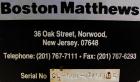 USED: Boston Matthews belt puller, model CL600-VT. (2) Manually adjustable belts, 4-1/2