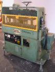 Used Gatto Cat-A-Puller, Model 207-3PC. (2) 3 Wide x 28 long contact cleated rubber belts. Manually adjustable 5 belt opening. Belt speed 1/2-60 feet per minute. Driven by a 3hp, 180 volt DC motor th...