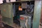 Used Gatto Cat-A-Puller, Model 207-3PC. (2) 3 Wide x 28 long contact cleated rubber belts. Manually adjustable 5 belt opening. Belt speed 1/2-60 feet per minute. Driven by a 3hp, 180 volt DC motor th...