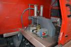 Used Greiner Extrusionstechnik Cat Pul Puller/Saw Combination, Model 30/9-235-S-DS. (2) Approximately 9” wide x 102” long contact length cleated belts, and (2) upacting saws with pneumatic hold downs...
