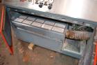 Used Greiner Extrusionstechnik Cat Pul Puller/Saw Combination, Model 30/9-235-S-DS. (2) Approximately 9” wide x 102” long contact length cleated belts, and (2) upacting saws with pneumatic hold downs...