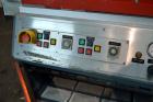 Used Greiner Extrusionstechnik Cat Pul Puller/Saw Combination, Model 30/9-235-S-DS. (2) Approximately 9” wide x 102” long contact length cleated belts, and (2) upacting saws with pneumatic hold downs...