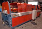 Used Greiner Extrusionstechnik Cat Pul Puller/Saw Combination, Model 30/9-235-S-DS. (2) Approximately 9” wide x 102” long contact length cleated belts, and (2) upacting saws with pneumatic hold downs...