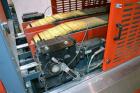 Used Greiner Extrusionstechnik Cat Pul Puller/Saw Combination, Model 30/9-235-S-DS. (2) Approximately 9” wide x 102” long contact length cleated belts, and (2) upacting saws with pneumatic hold downs...