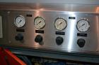 Used Greiner Extrusionstechnik Cat Pul Puller/Saw Combination, Model 30/9-235-S-DS. (2) Approximately 9” wide x 102” long contact length cleated belts, and (2) upacting saws with pneumatic hold downs...