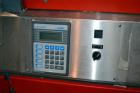 Used Greiner Extrusionstechnik Cat Pul Puller/Saw Combination, Model 30/9-235-S-DS. (2) Approximately 9” wide x 102” long contact length cleated belts, and (2) upacting saws with pneumatic hold downs...