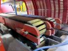 Used Greiner Extrusionstechnik Cat Pul Puller/Saw Combination, Model 30/9-235-S-DS. (2) Approximately 9” wide x 102” long contact length cleated belts, and (1) upacting saw with pneumatic hold down, ...