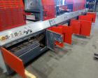 Used Greiner Extrusionstechnik Cat Pul Puller/Saw Combination, Model 30/9-235-S-DS. (2) Approximately 9” wide x 102” long contact length cleated belts, and (1) upacting saw with pneumatic hold down, ...