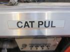 Used Greiner Extrusionstechnik Cat Pul Puller/Saw Combination, Model 30/9-235-S-DS. (2) Approximately 9” wide x 102” long contact length cleated belts, and (1) upacting saw with pneumatic hold down, ...