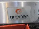 Used Greiner Extrusionstechnik Cat Pul Puller/Saw Combination, Model 30/9-235-S-DS. (2) Approximately 9” wide x 102” long contact length cleated belts, and (1) upacting saw with pneumatic hold down, ...