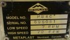 Used Metaplast Puller, Model PB4C. (2) 3.5