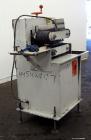 Used Belt Puller. Requires (2) approximately 6” wide x 22” long contact area belts, manually adjustable, approximately 6” maximum daylight. Driven by a 1.5 hp, 3/60/230/460 volt, 3460 rpm motor. Incl...