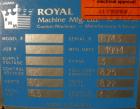 Used Royal Machine Cleated Belt Puller, Model 067. (2) 10