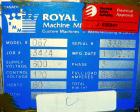 USED: Royal Machine cleated belt puller, model 067. (2) 10