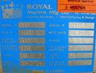 USED: Royal Machine dual lane cleated belt puller, model 069. (2) Lanes each with (2) 8