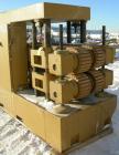 USED: Royal Machine dual lane cleated belt puller, model 069. (2) Lanes each with (2) 8