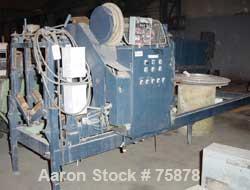 USED: Rotary pipe saw.  (1) 10" dia blade, driven by a 2 hp motor.  Pneumatically adjustable.  Approx 24" dia cutting radius, adjustablepipe guides.  Approx 2 hp rotary motor.