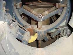 USED: Rotary pipe saw.  (1) 10" dia blade, driven by a 2 hp motor.  Pneumatically adjustable.  Approx 24" dia cutting radius, adjustablepipe guides.  Approx 2 hp rotary motor.