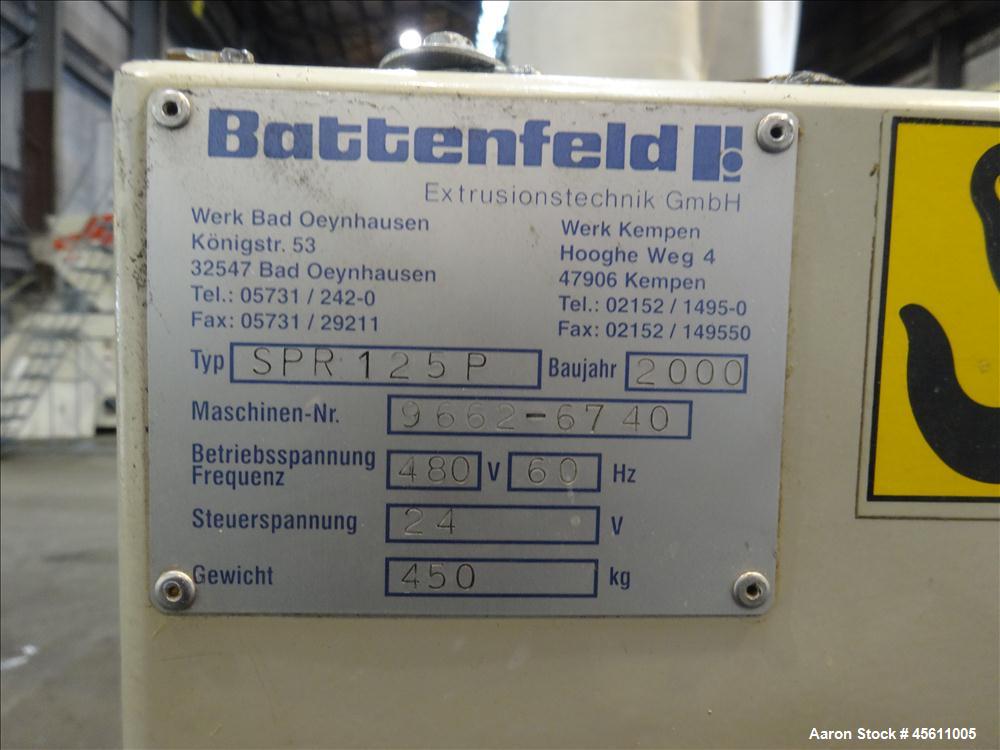 Used Battenfeld Profile Saw, Model SPR125P