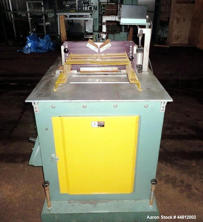 Used Conair Traveling Saw, Model MST-6-LR.  Capable of up to 6" diameter pipe and profile, approximately 14” diameter blade, left to right orientation with pneumatic hold down and controls, 460 volt,...
