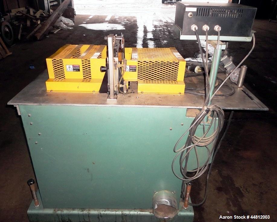 Used Conair Traveling Saw, Model MST-6-LR.  Capable of up to 6" diameter pipe and profile, approximately 14” diameter blade, left to right orientation with pneumatic hold down and controls, 460 volt,...