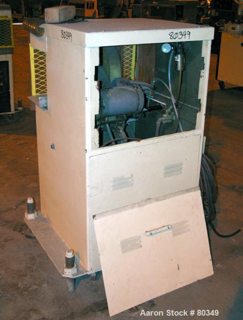 USED: Gatto table saw, model HS.2.4, 12" diameter saw blade. Unit can accept up to 4" wide x 2" tall or 2" diameter product. Saw driven by 2 hp motor, 2 pneumatic product guides.