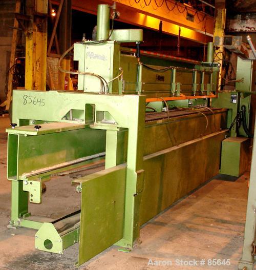 Used Holzma Automatic Upacting Panel Saw, Model EL-60-3100