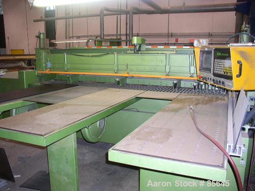 Used Holzma Automatic Upacting Panel Saw, Model EL-60-3100