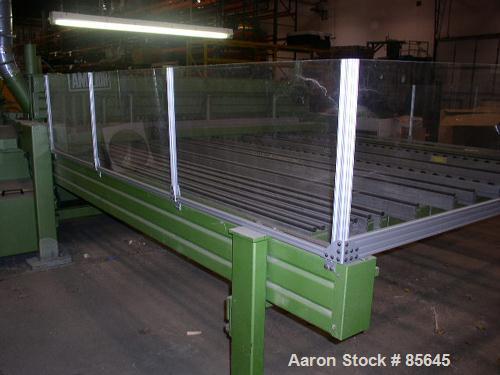 Used Holzma Automatic Upacting Panel Saw, Model EL-60-3100