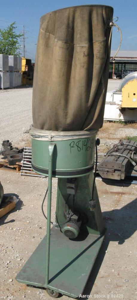 USED: IDE cutoff saw, model ME52.3. (1) 12" diameter air operatedup acting blade, driven by an approx 1/4 hp motor. Adjustable tableheight. Unit includes an IDE model MEAS53 dust sock filter withblow...