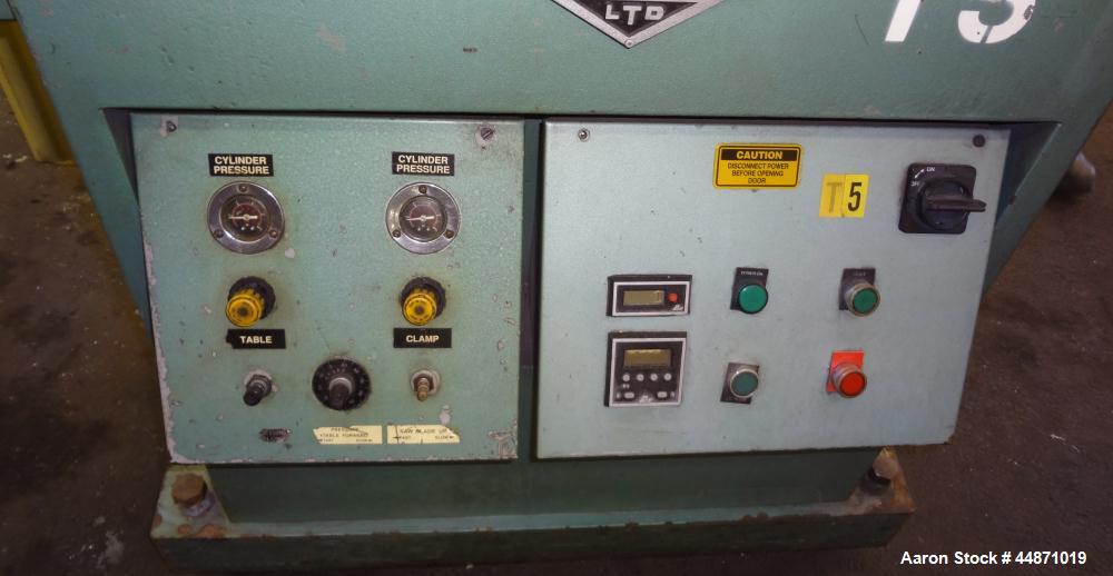 Used Metaplast Traveling Cut Off Saw, Model MST-4