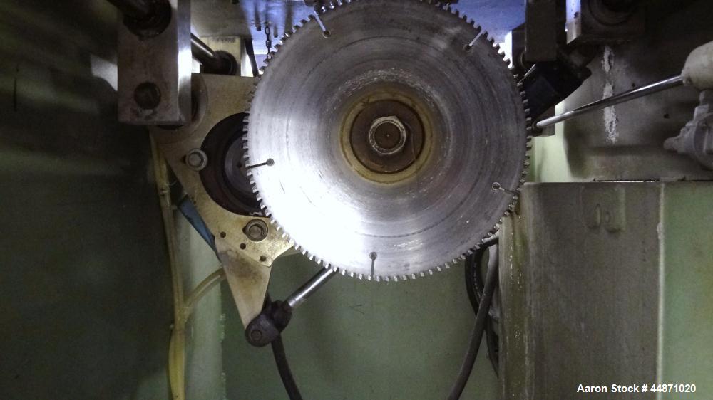 Used Metaplast Traveling Cut Off Saw, Model MST-4