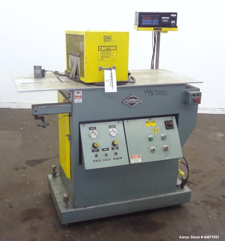 Used- Metaplast Traveling Cut Off Saw, Model MST-4